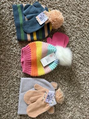 Beanie and Mittens Sets